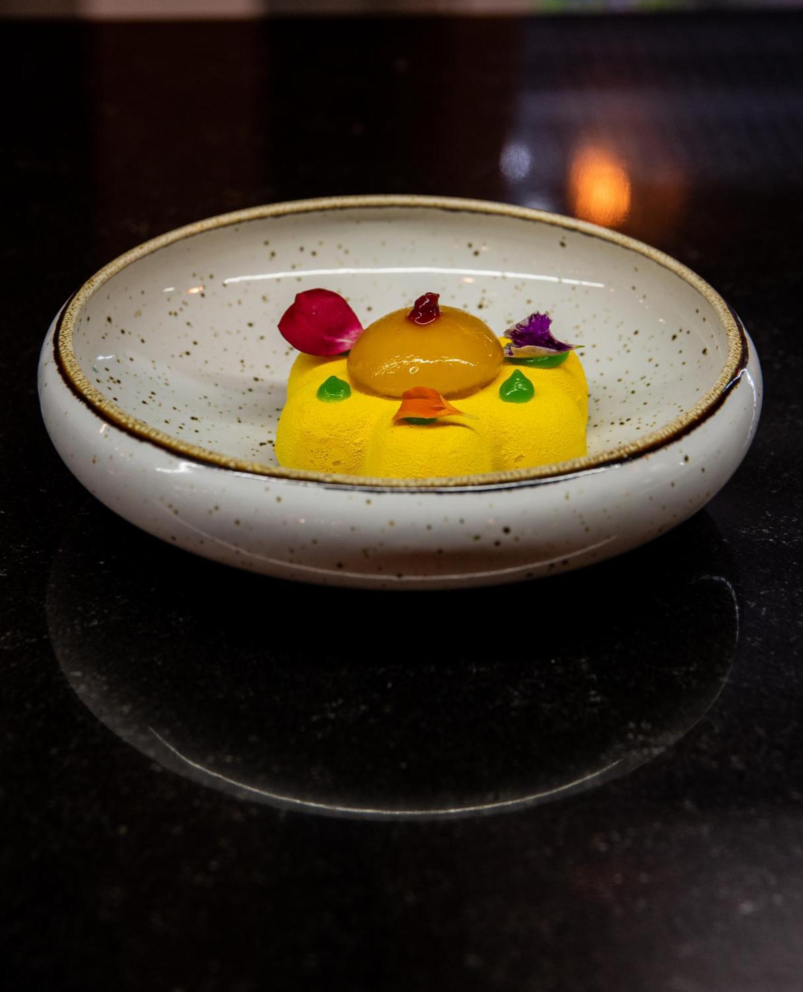 לה פינדה Gran Palas Hotel - Spa Incluido מראה חיצוני תמונה A mango dessert