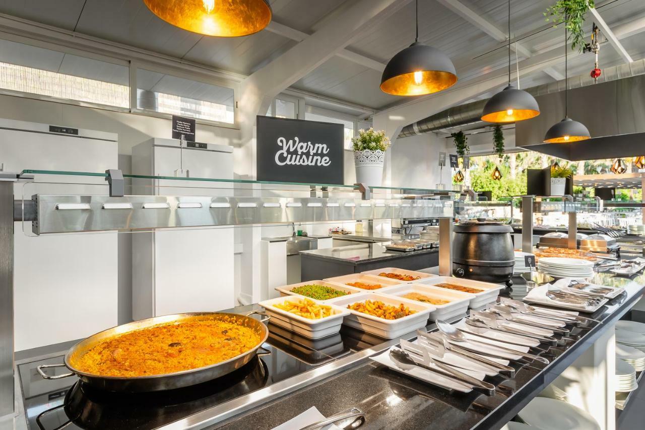 לה פינדה Gran Palas Hotel - Spa Incluido מראה חיצוני תמונה Warm Cuisine
